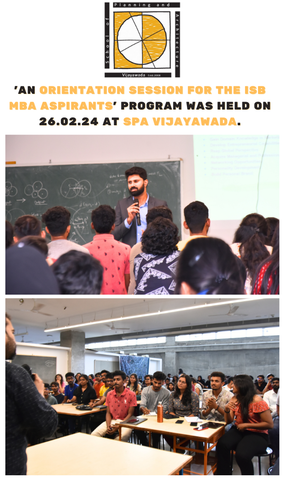 Orientation Session for MBA
