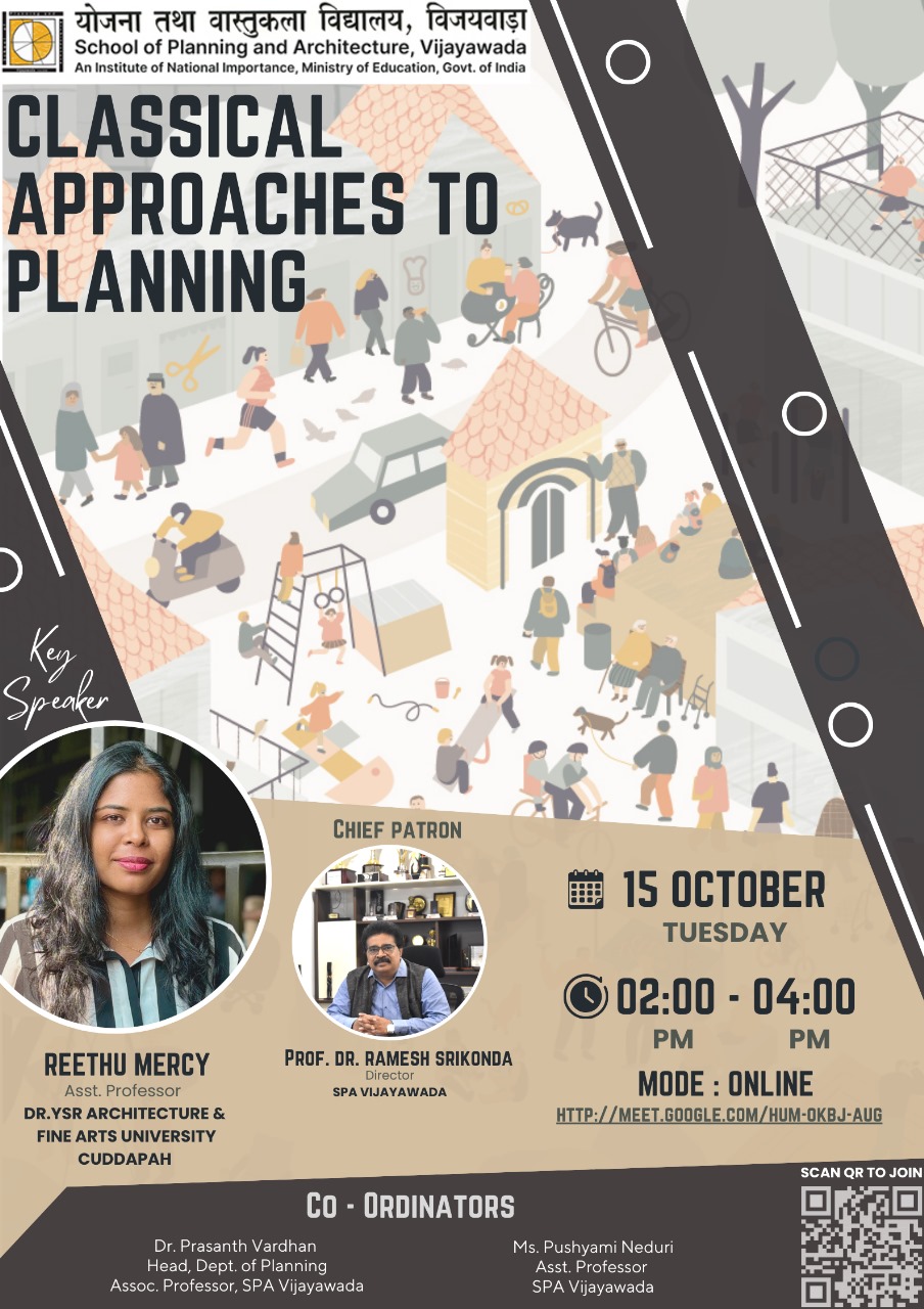 B.Plan I Years, Urban and Regional Planning