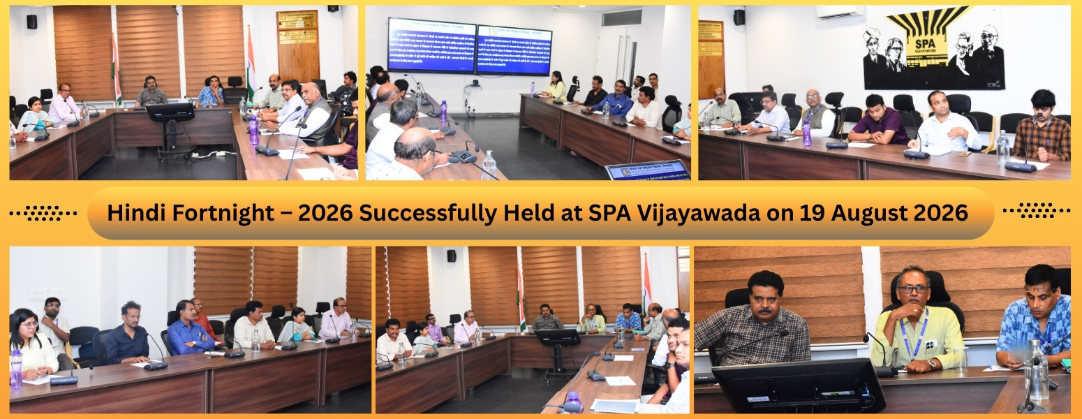 Hindi Fortnight – 2026 Successfully Held at School of Planning and Architecture, Vijayawada on 19 August 2026