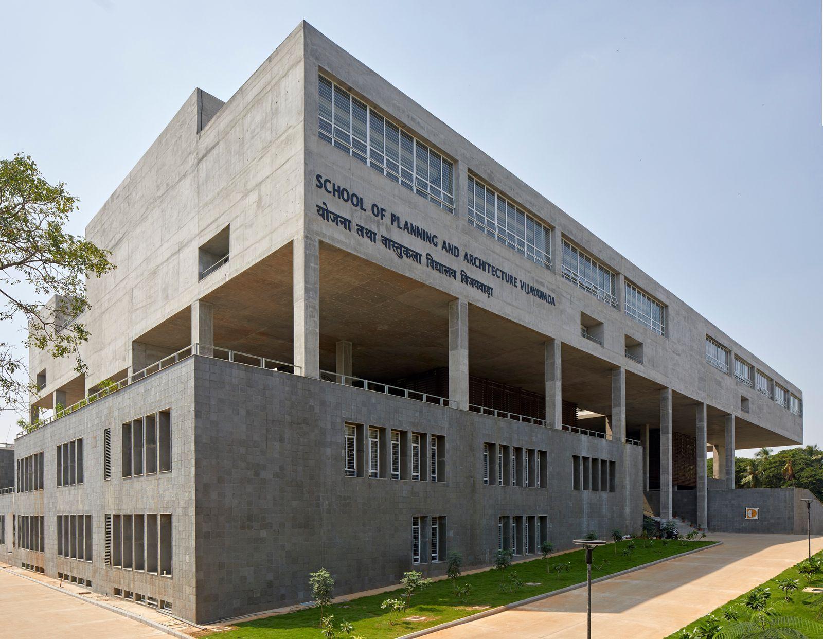 School of Planning and Architecture, Vijayawada — Main academic building